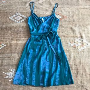 Osei Duro silk wax print wrap dress